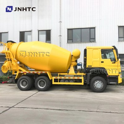 371hp Asli Sinotruk Howo Mixer Tank Truck 10M3 6x4 10 Roda Drive Tangan Kiri