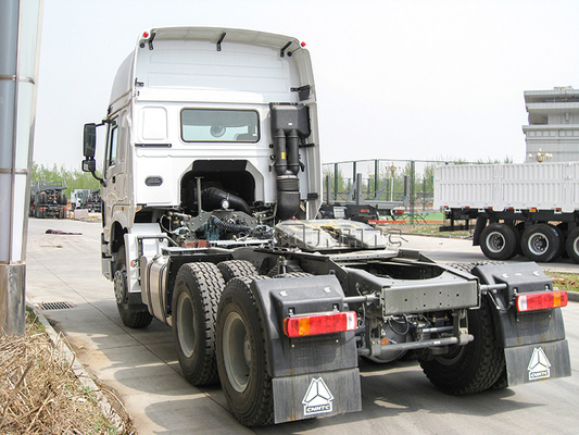 Euro2 RHD 6x4 10 Roda truk trailer traktor Mesin Diesel 371hp 420hp Model Baru