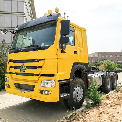 10 roda Howo Tractor Truck Head Truk Traktor Sinotruk 371hp