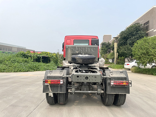 Sinotruk Howo 6x4 371 Truk Penggerak Utama 10 Roda Traktor