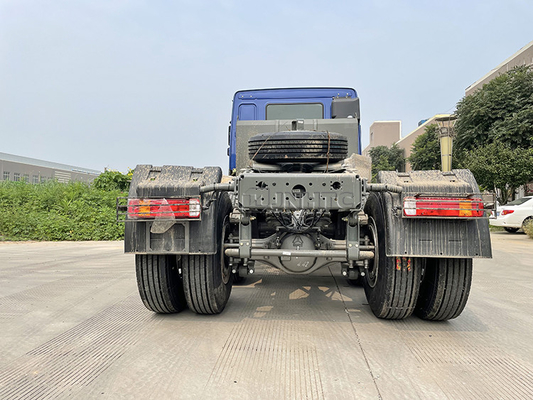 6X4 Truk Howo Traktor Kepala Truk Trailer Kepala Truk 371hp Penggerak Utama