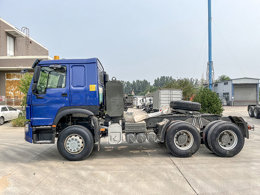 420hp Sinotruk 10 Roda Truk Penggerak Utama 6X4 Truk Howo Trailer Truck Head