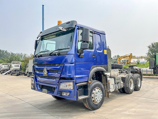 420hp Sinotruk 10 Roda Truk Penggerak Utama 6X4 Truk Howo Trailer Truck Head