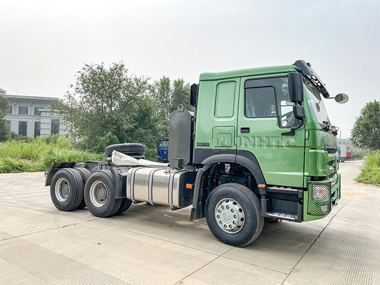 40T Sinotruk 420hp howo penggerak utama Kepala Traktor Truk 6x4