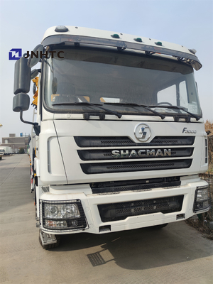 Shacman 8x4 F3000 12 Ton Truck Mounted Crane 4 lengan lurus 12 roda