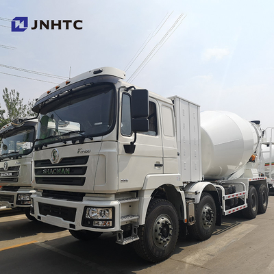 Shacman 6x4 10 roda Truk Pengaduk Beton Truk Agitasi