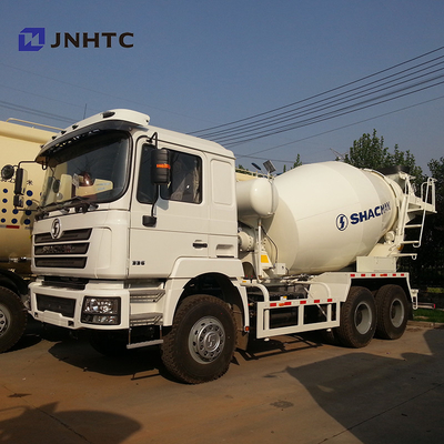 Shacman 6x4 10 roda Truk Pengaduk Beton Truk Agitasi