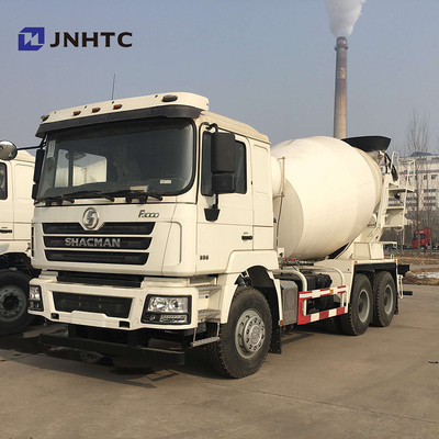 Shacman 6x4 10 roda Truk Pengaduk Beton Truk Agitasi
