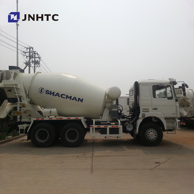 Shacman 6x4 10 roda Truk Pengaduk Beton Truk Agitasi
