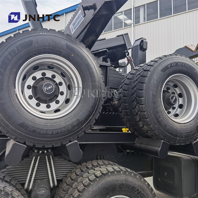 Kayu Log Membawa 6x4 Prime Mover Truck Jenis Bahan Bakar Diesel