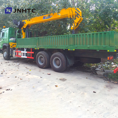 10 Roda 371hp 10 Ton Truk Derek Lengan Lurus Sinotruk HOWO 6x4