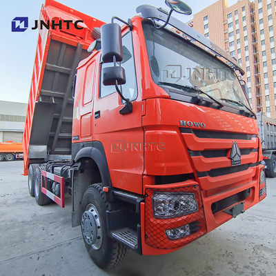 6x4 Sinotruk Howo 10 Wheeler Dump Truck Emisi Euro II 371hp