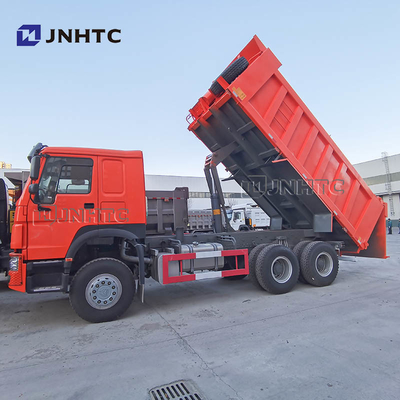 6x4 Sinotruk Howo 10 Wheeler Dump Truck Emisi Euro II 371hp