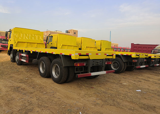 Sinotruk Howo 8x4 Truk Kargo Tugas Berat Listrik 12 Roda 420hp