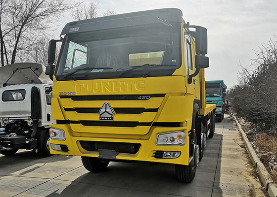Sinotruk Howo 8x4 Truk Kargo Tugas Berat Listrik 12 Roda 420hp