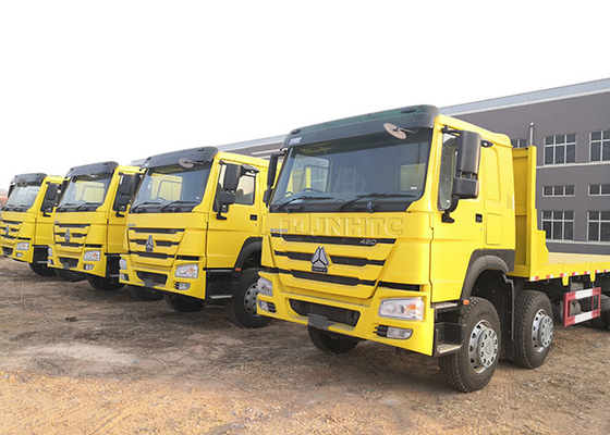 Sinotruk Howo 8x4 Truk Kargo Tugas Berat Listrik 12 Roda 420hp