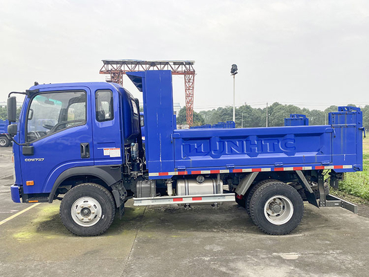 Howo Light Dump Truck 10 Otomatis Harga Rendah SINOTRUK CDW 4x2 Light Duty Mini Dump Truck Air Suspension Untuk Dijual