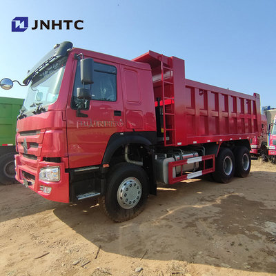 Howo 30cbm Truk Tipper 6X4 10 Roda 400 HP CNG Transportasi Truk dump Harga Untuk Dijual