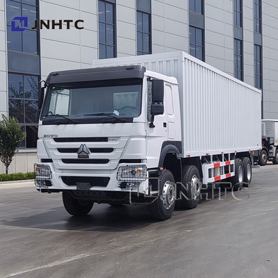 Sinotruk kualitas baik 8x4 truk kargo harga 30tons truk pengiriman Howo logistik transportasi van truk untuk dijual
