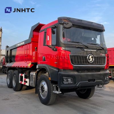Truk Tipper Dump Shacman X5000 6x4 10 Roda untuk Transportasi Konstruksi