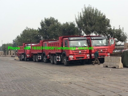 336hp 18m3 Heavy Duty Dump Truck 10 Pcs Ban Merk Triange