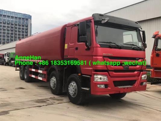 8x4 12 Roda 371hp Trailer Tangki Air Sinotruk Howo7