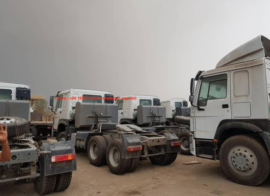 371hp 420hp 6x4 10 Roda Euro2 Howo Tractor Truck